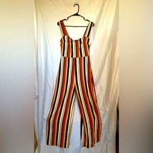 Urban Outfitters Striped Jumpsuit/ Romper